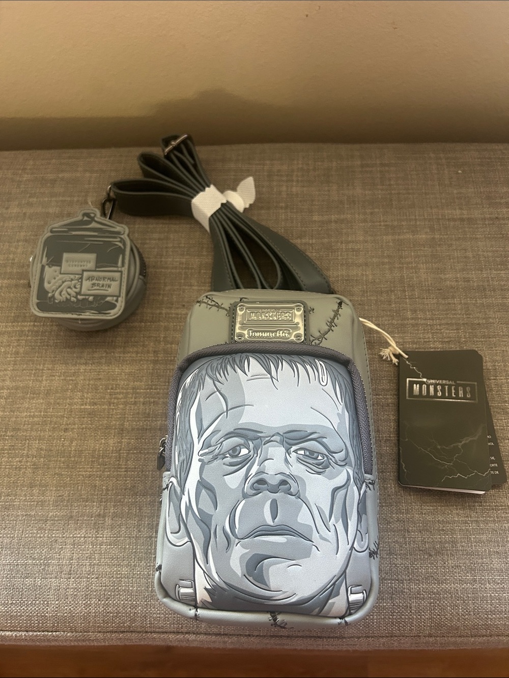 Universal Monsters Frankenstein Crossbody Bag with Coin Bag